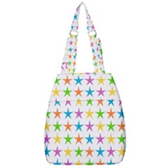 Star Pattern Design Decoration Center Zip Backpack by Sapixe