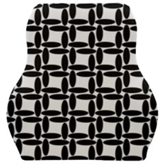 Ellipse Pattern Background Car Seat Velour Cushion 
