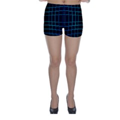 Texture Lines Background Skinny Shorts by HermanTelo