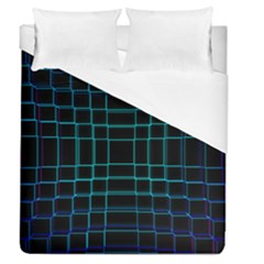 Texture Lines Background Duvet Cover (queen Size)