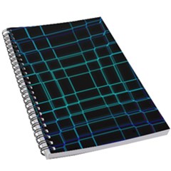 Texture Lines Background 5.5  x 8.5  Notebook