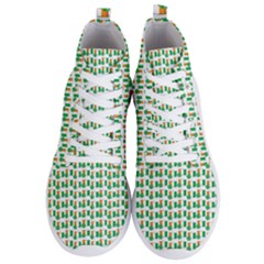 St-patricks Day Background Ireland Men s Lightweight High Top Sneakers by HermanTelo