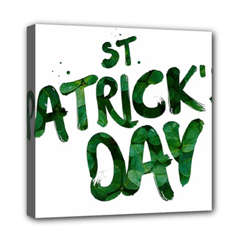 St Patrick s Day Mini Canvas 8  X 8  (stretched) by HermanTelo