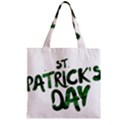 St Patrick s Day Zipper Grocery Tote Bag View2