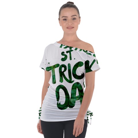 St Patrick s Day Tie-up Tee by HermanTelo