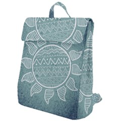 Sun Abstract Summer Flap Top Backpack