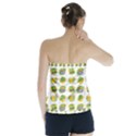 St Patricks Day Background Symbols Strapless Top View2