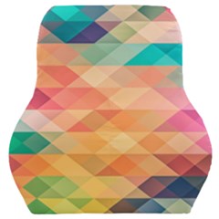 Texture Triangle Car Seat Back Cushion  by HermanTelo