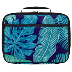 Tropical Greens Leaves Banana Full Print Lunch Bag by HermanTelo