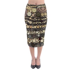 Vintage Style Midi Pencil Skirt by HermanTelo