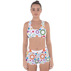 Wallpaper Circle Racerback Boyleg Bikini Set by HermanTelo