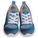 Wave Background Kids  Lightweight Sports Shoes View1