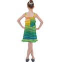 Waves Texture Kids  Overall Dress View2