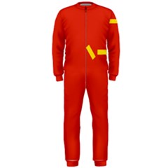 Flag Of People s Liberation Army Onepiece Jumpsuit (men)  by abbeyz71