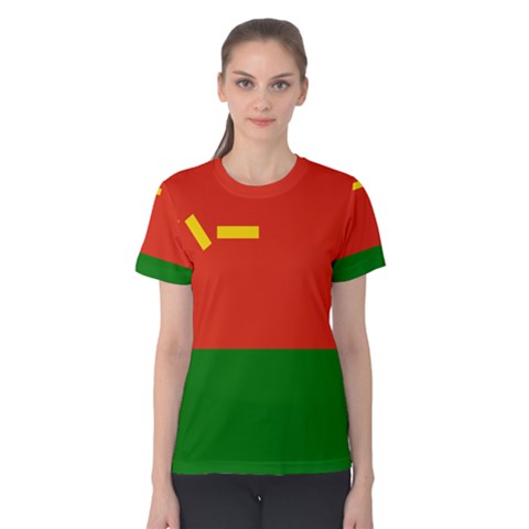 Flag Of People s Liberation Army Ground Force Women s Cotton Tee by abbeyz71