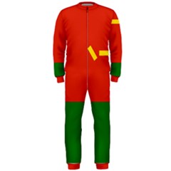 Flag Of People s Liberation Army Ground Force Onepiece Jumpsuit (men)  by abbeyz71