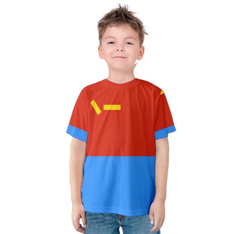 Flag Of People s Liberation Army Air Force Kids  Cotton Tee by abbeyz71