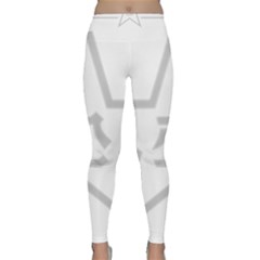 Low Visibility Roundel Of People s Liberation Army Air Force Classic Yoga Leggings by abbeyz71