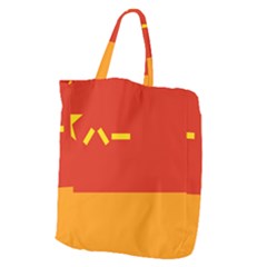 Flag Of People s Liberation Army Rocket Force Giant Grocery Tote by abbeyz71