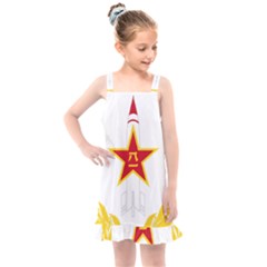 Badge Of People s Liberation Army Rocket Force Kids  Overall Dress by abbeyz71