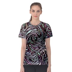 Stained Glass Women s Sport Mesh Tee