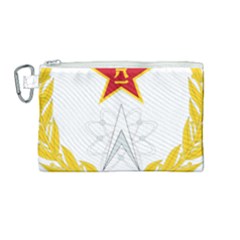 Badge Of People s Liberation Army Strategic Support Force Canvas Cosmetic Bag (medium) by abbeyz71