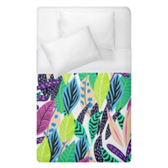 Leaves Rainbow Pattern Nature Duvet Cover (single Size)