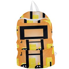 Abstract Anthropomorphic Art Foldable Lightweight Backpack by Bajindul