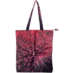 Abstract Background Wallpaper Double Zip Up Tote Bag by Bajindul