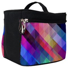 Abstract Background Colorful Pattern Make Up Travel Bag (big) by Bajindul