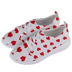 Heart Red Love Valentines Day Women s Lightweight Sports Shoes by Bajindul