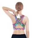 Pond Abstract  Sports Bra With Pocket View2