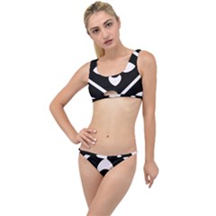 Pattern Flower Black The Little Details Bikini Set by Bajindul