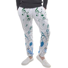 Music Notes Men s Jogger Sweatpants by Bajindul