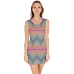 Pattern Background Texture Colorful Bodycon Dress by Bajindul