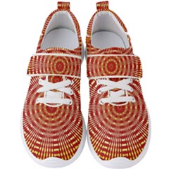 Pattern Background Structure Men s Velcro Strap Shoes