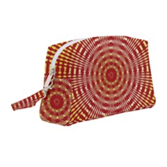 Pattern Background Structure Wristlet Pouch Bag (Medium)