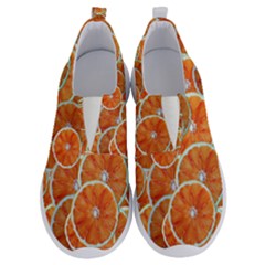 Oranges Background Texture Pattern No Lace Lightweight Shoes by Bajindul