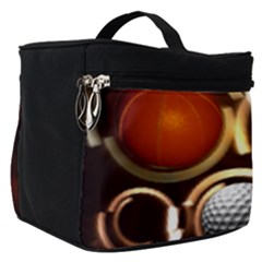 Sport Ball Tennis Golf Football Make Up Travel Bag (small) by Bajindul