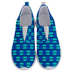 Pattern Graphic Background Image Blue No Lace Lightweight Shoes by Bajindul