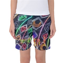 Dragon Lights Women s Basketball Shorts