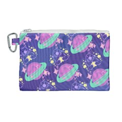 Sparkly Otterspace 2019 Wallpaper Canvas Cosmetic Bag (large) by sparklyotterspace