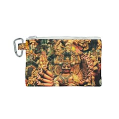 Sculpture Art Temple Tower Canvas Cosmetic Bag (small) by Pakrebo