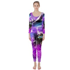 Ski Boot Ski Boots Skiing Activity Long Sleeve Catsuit