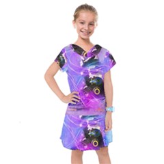 Ski Boot Ski Boots Skiing Activity Kids  Drop Waist Dress