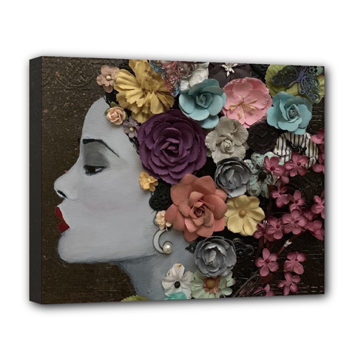 Asian Beauty Deluxe Canvas 20  x 16  (Stretched)