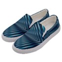 Form Pattern Tunnel Design Men s Canvas Slip Ons View2