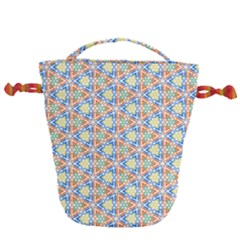 Background Wallpaper Pattern Drawstring Bucket Bag