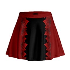  Canada Maple Leaves Skirts Mini Flare Skirt