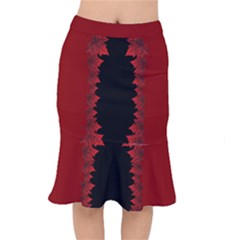  Canada Maple Leaves Skirts Short Mermaid Skirt